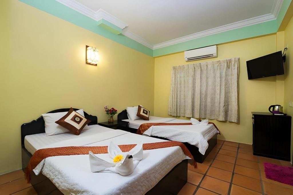 Happy Zone Hostel Siem Reap Esterno foto